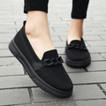 Elegante Flache Loafers Orthopädische Schuhe